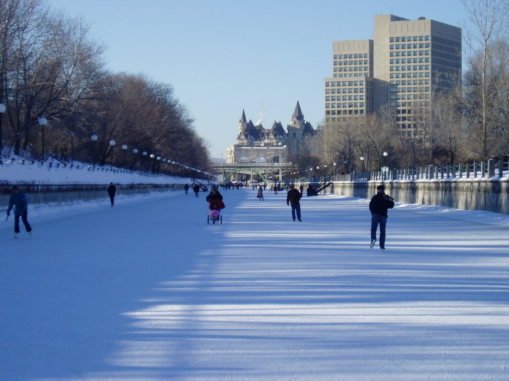 Canal Rideau patinoire
