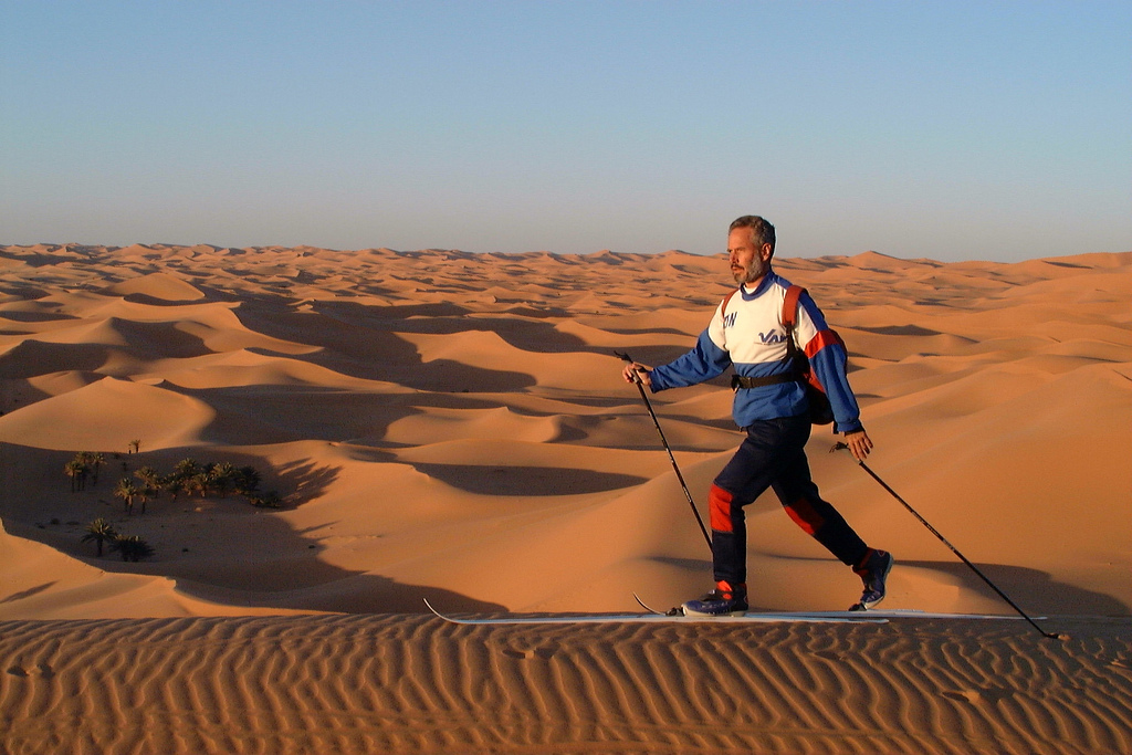 ski sur sable : Namibie