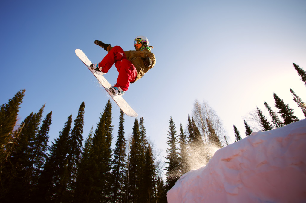 cours de ski : snowboard