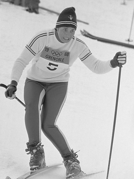 champions français : Marielle Goitschel en 1968