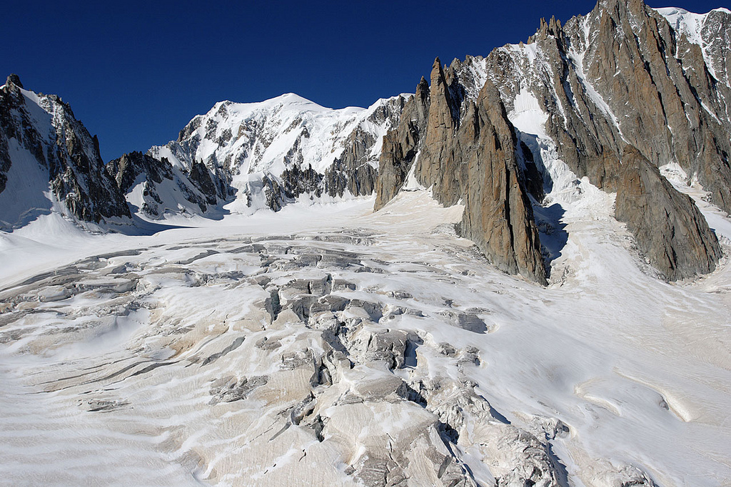 glaciers : Glacier du Géant