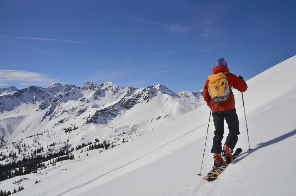 ski de randonnée : piste