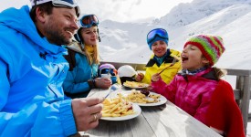repas au ski