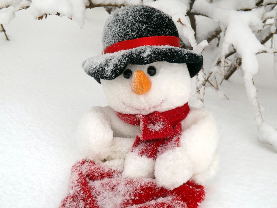 Bonhomme de neige @Adina Voicu - Pixabay
