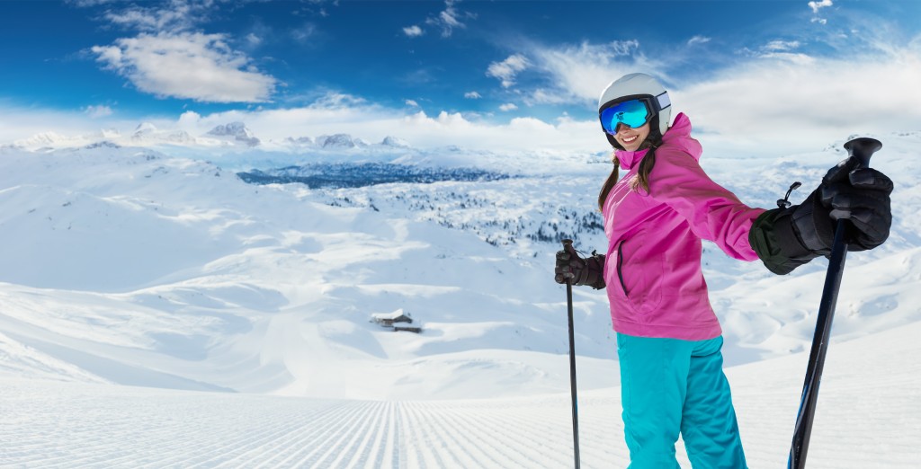 Bienfaits du ski : heureux