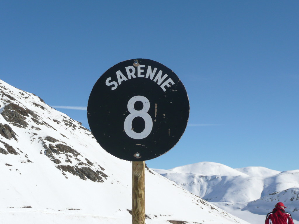 pistes de ski : la Sarenne