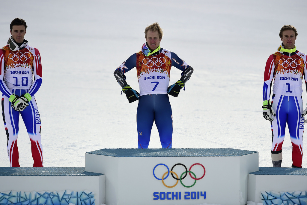 champions de ski : podium ski